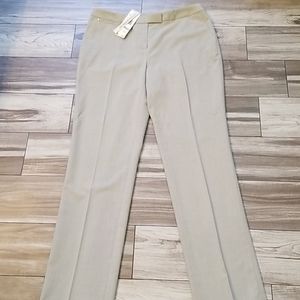 New Ladies tan dress pants size 6 stretch